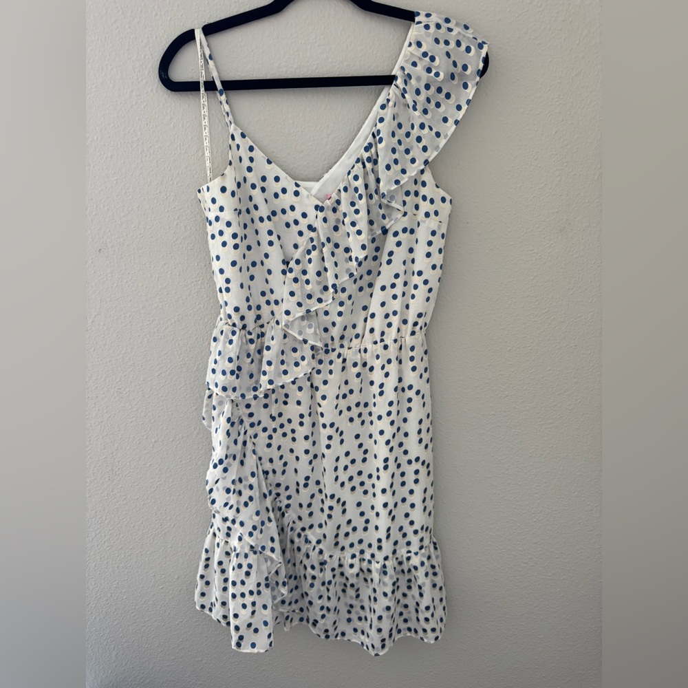 Lilly Pulitzer Polka Dot Ruffle Dress